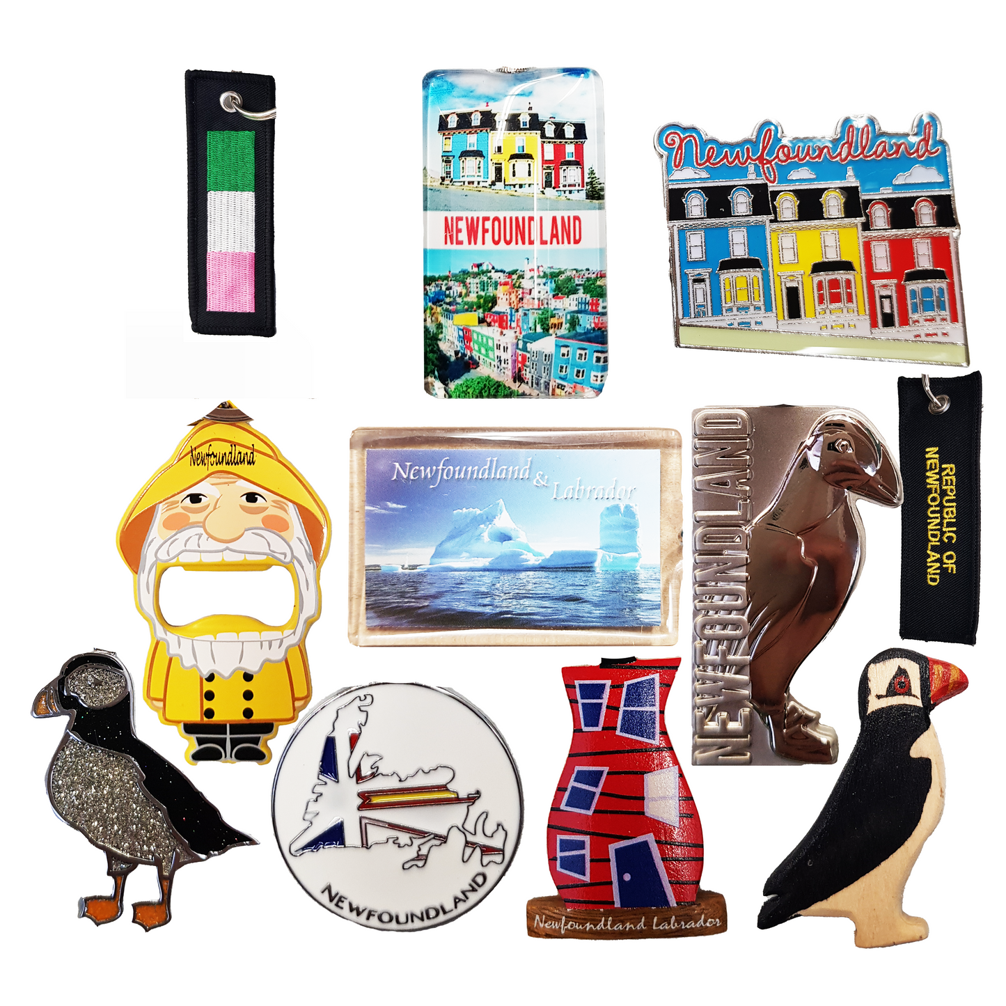 Keychains Newfoundland and Labrador Souvenirs
