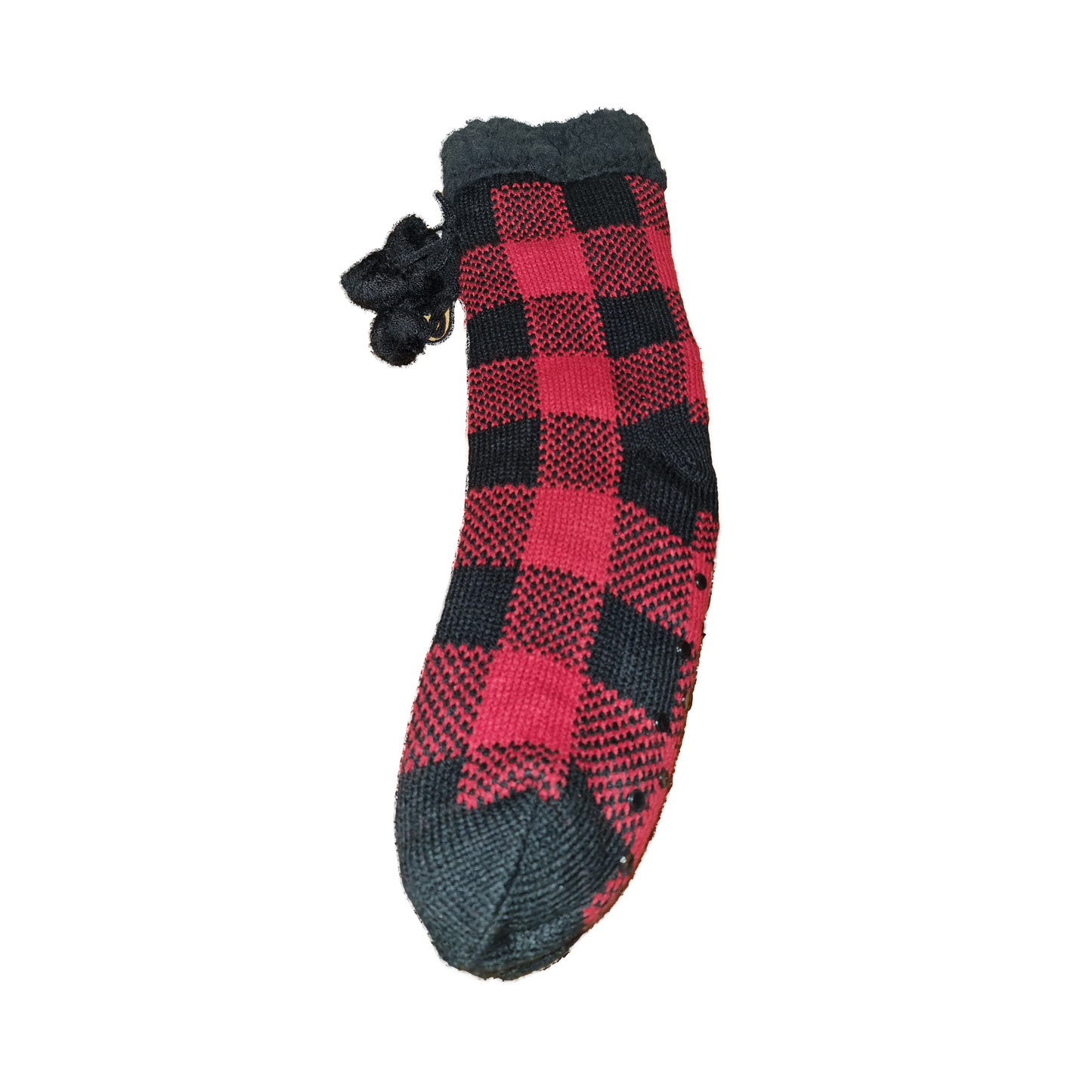 Ladies Sherpa Lined Slipper Socks