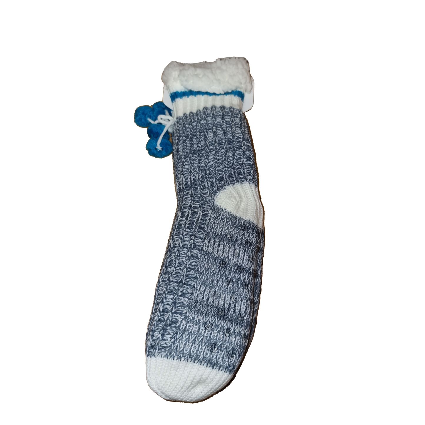Ladies Sherpa Lined Slipper Socks