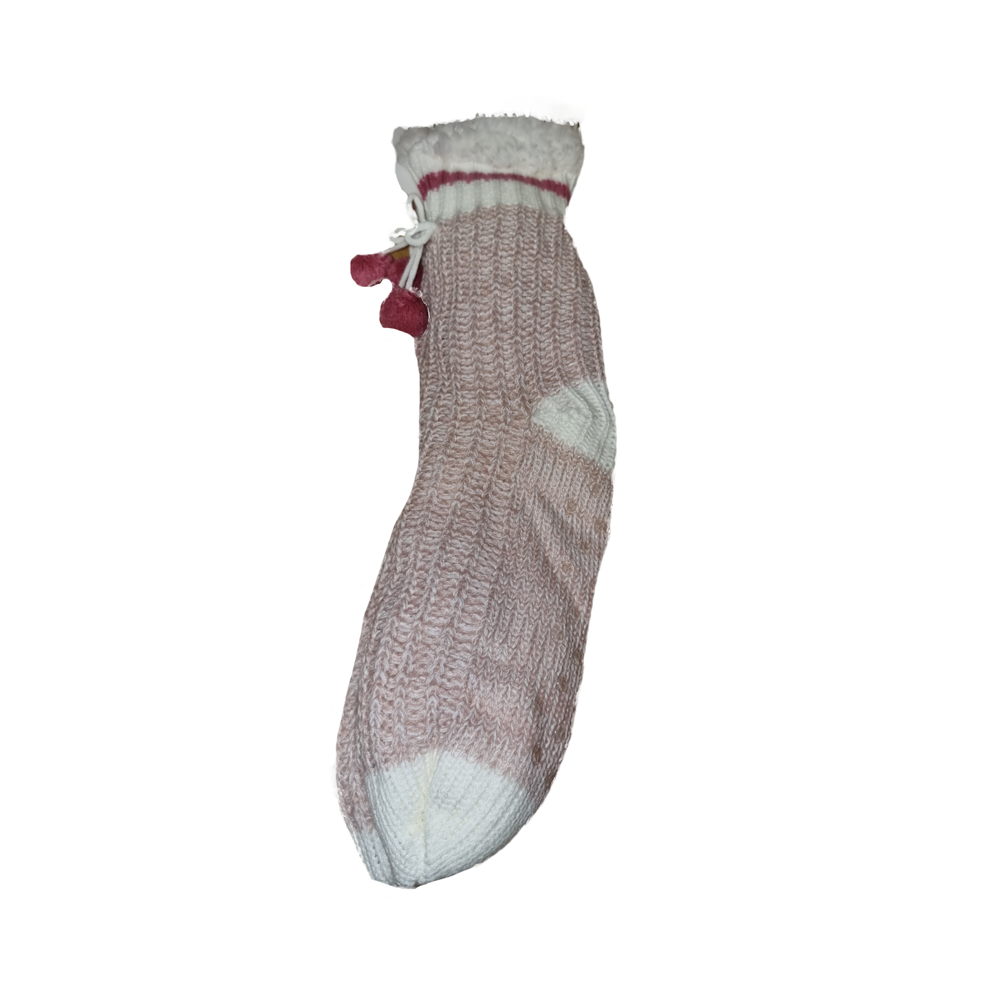 Ladies Sherpa Lined Slipper Socks