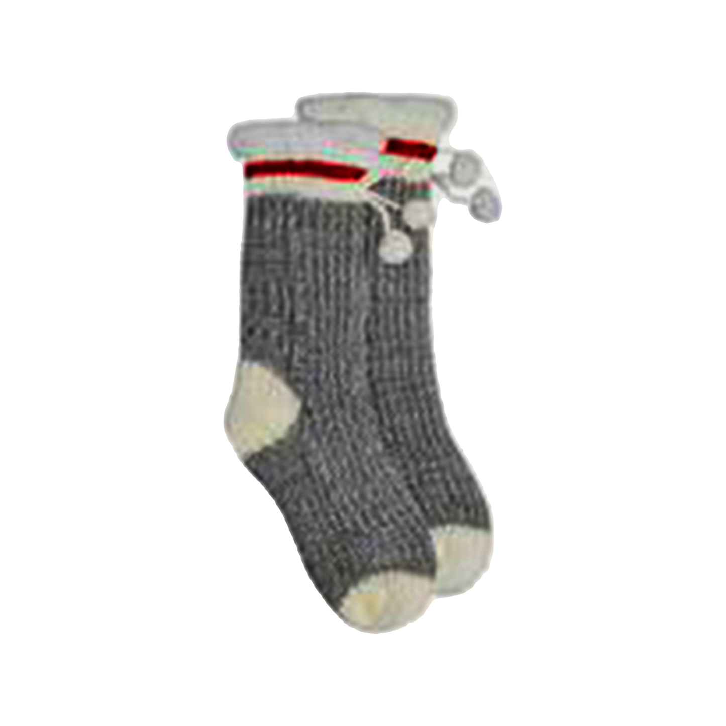 Ladies Sherpa Lined Slipper Socks