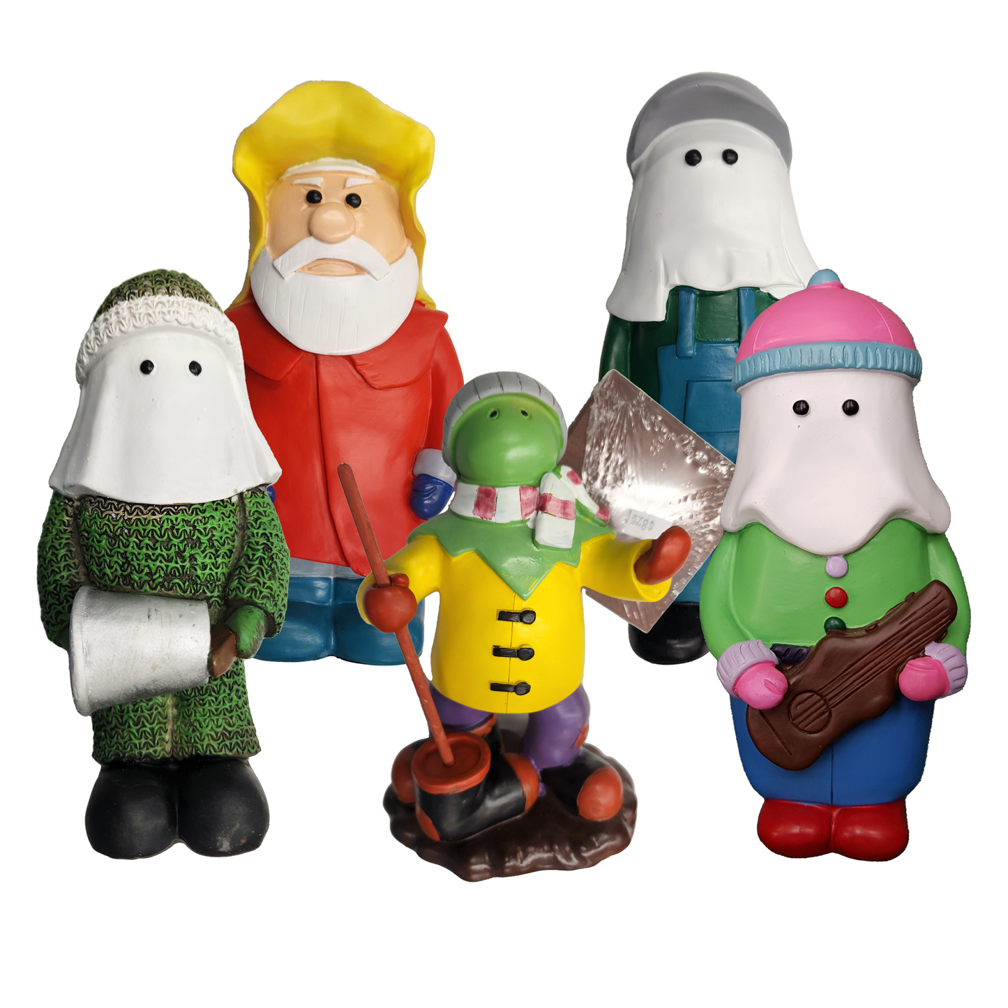 Mummers Ceramic Figures