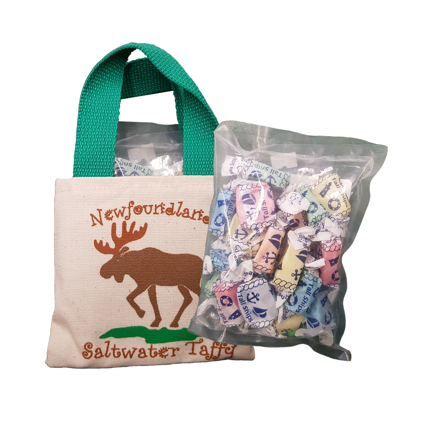 Moose Saltwater Taffy Tote