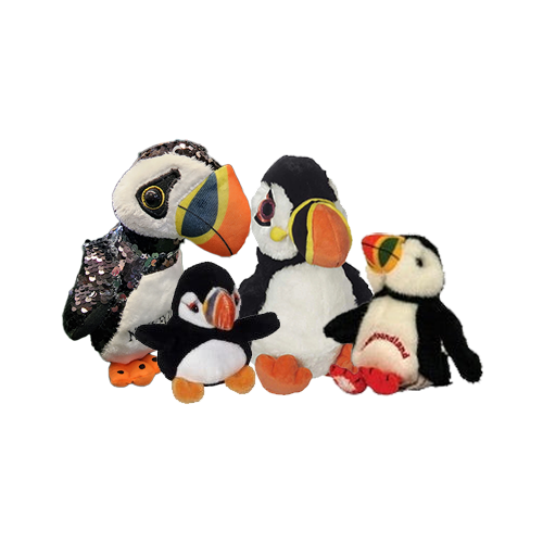 Plush Puffins