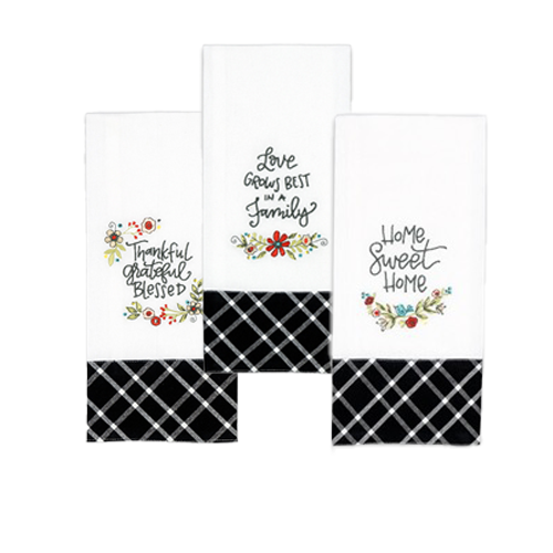 Embroidered Tea Towels