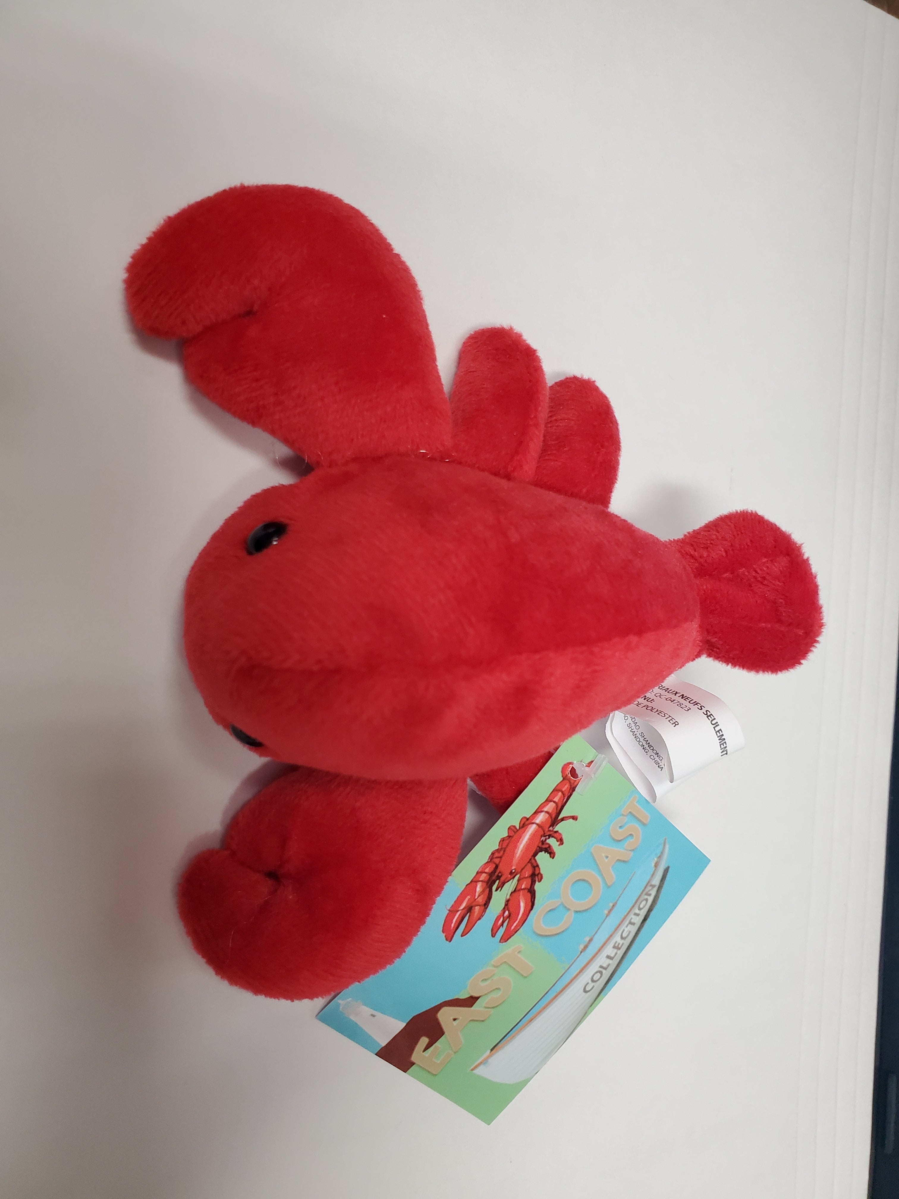 plush lobster 5in
