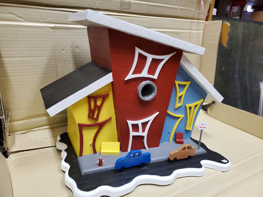 Jelly Bean Row Bird House