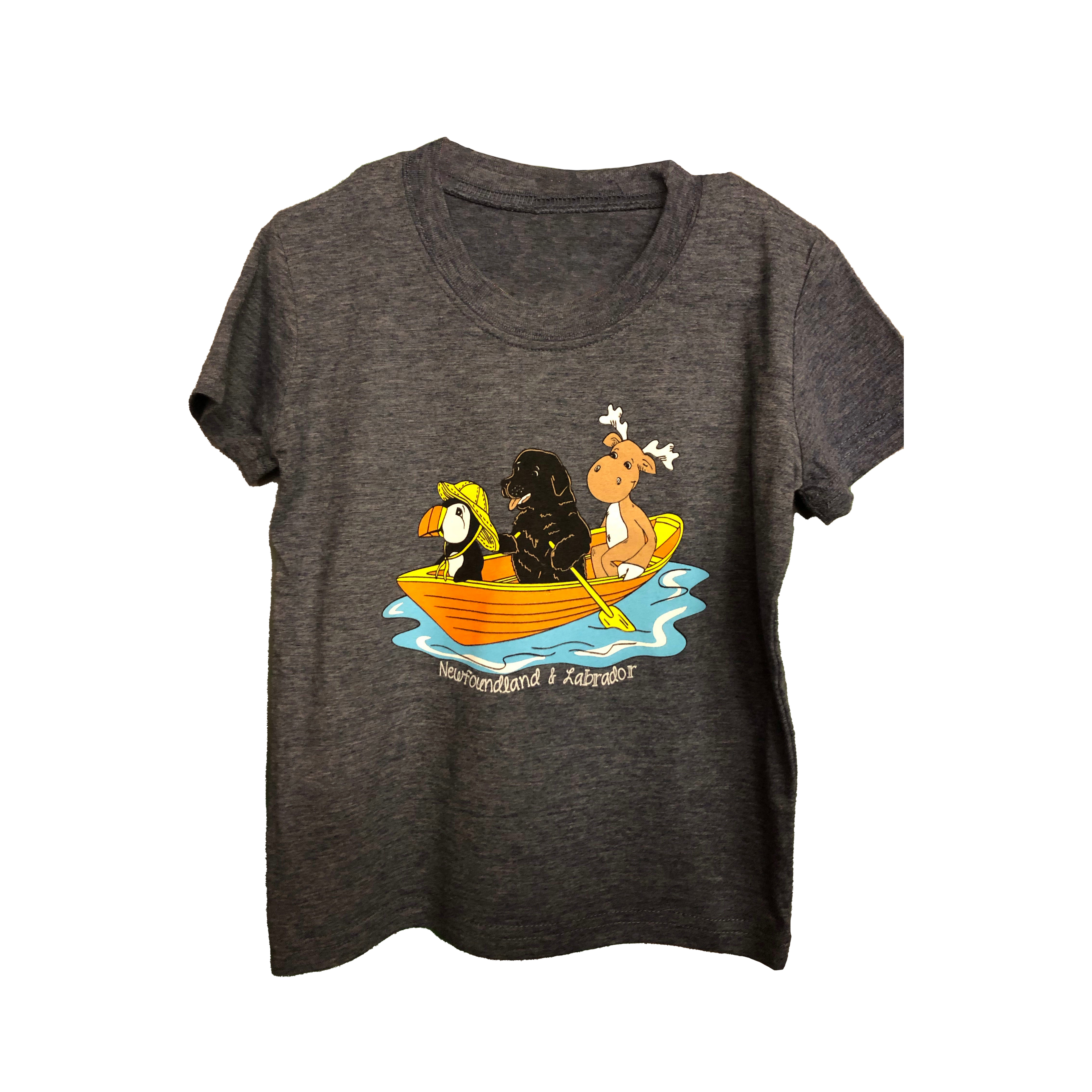 Childrens Puffin Moose NL Dog T-Shirt