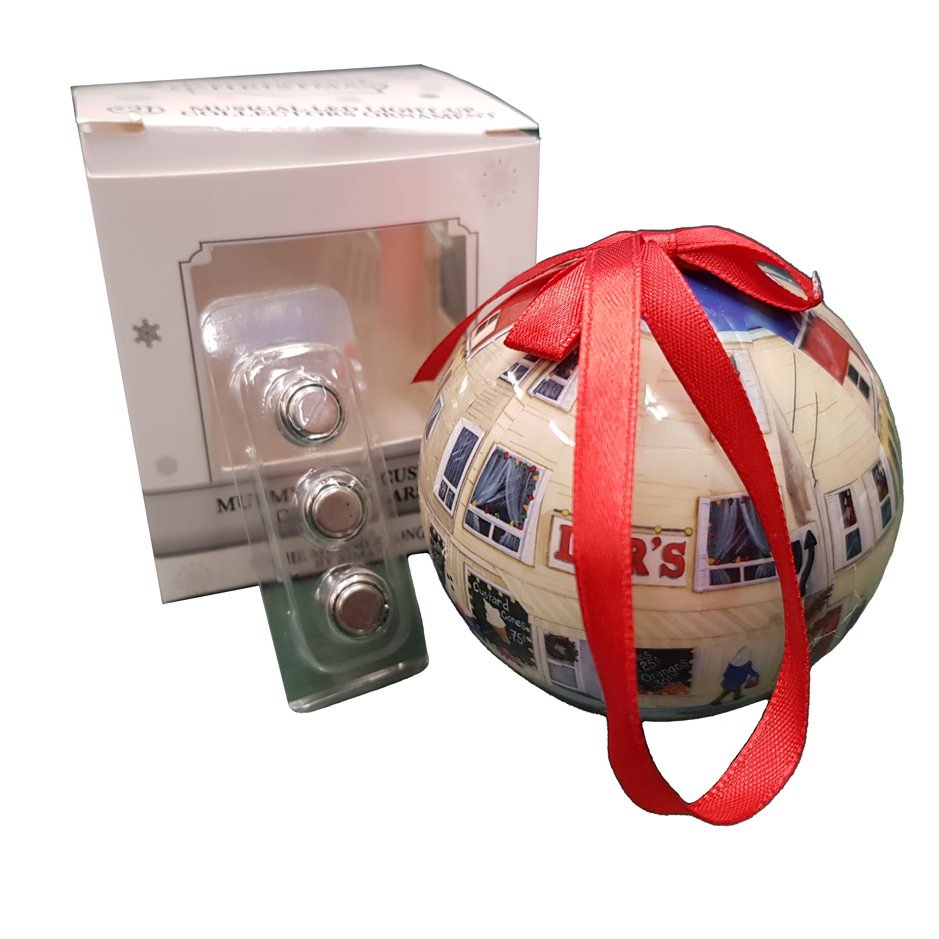Christmas Plastic Decoration Ornament Bauble Ball