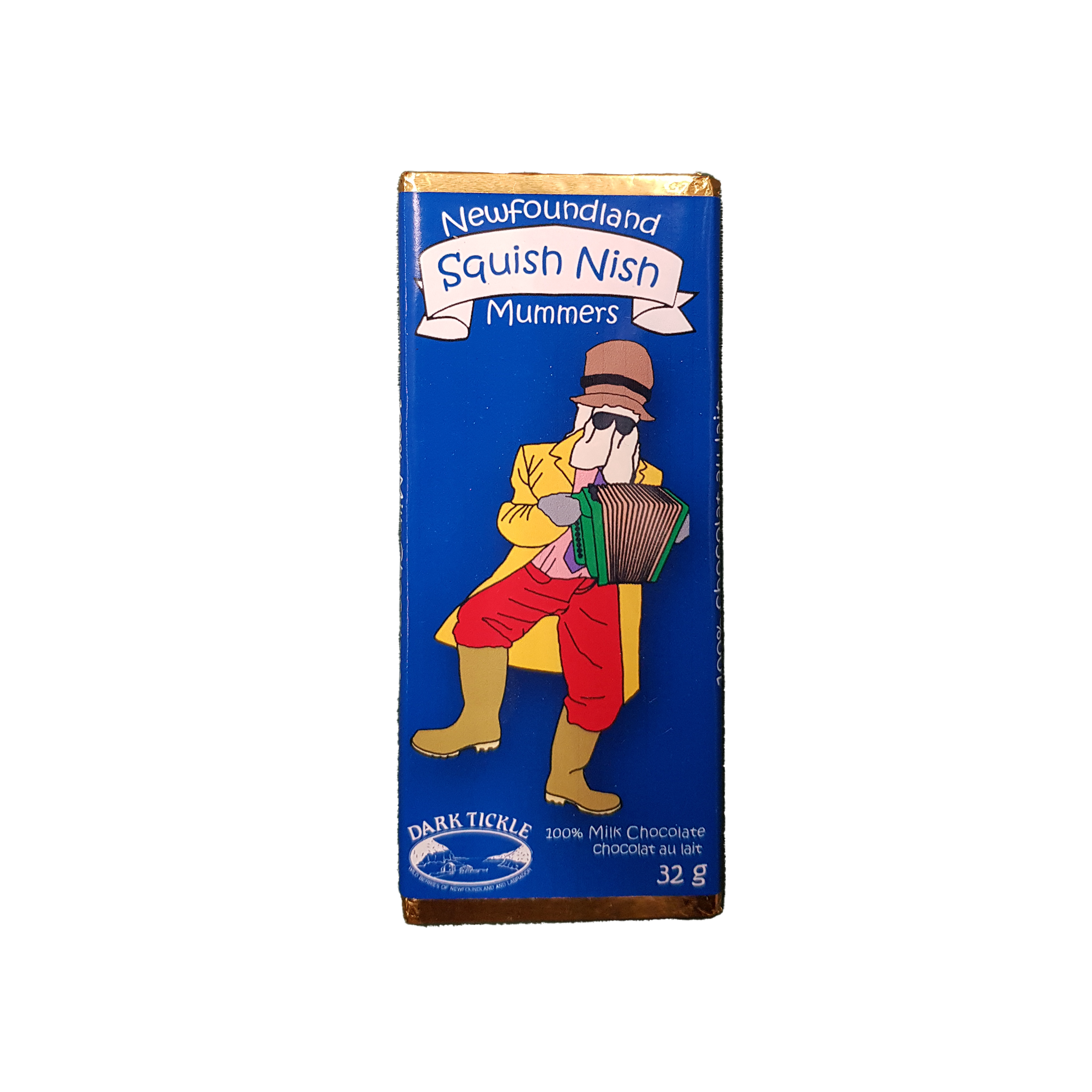 Dark Tickle Newfoundland Mummers Milk Chocolate bars