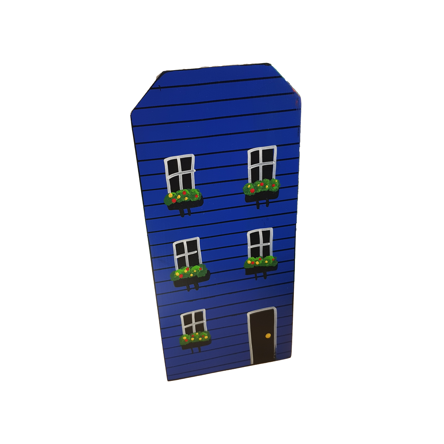 Hand-Painted Jelly Been Row House Paper Towel Holder - 3 colors