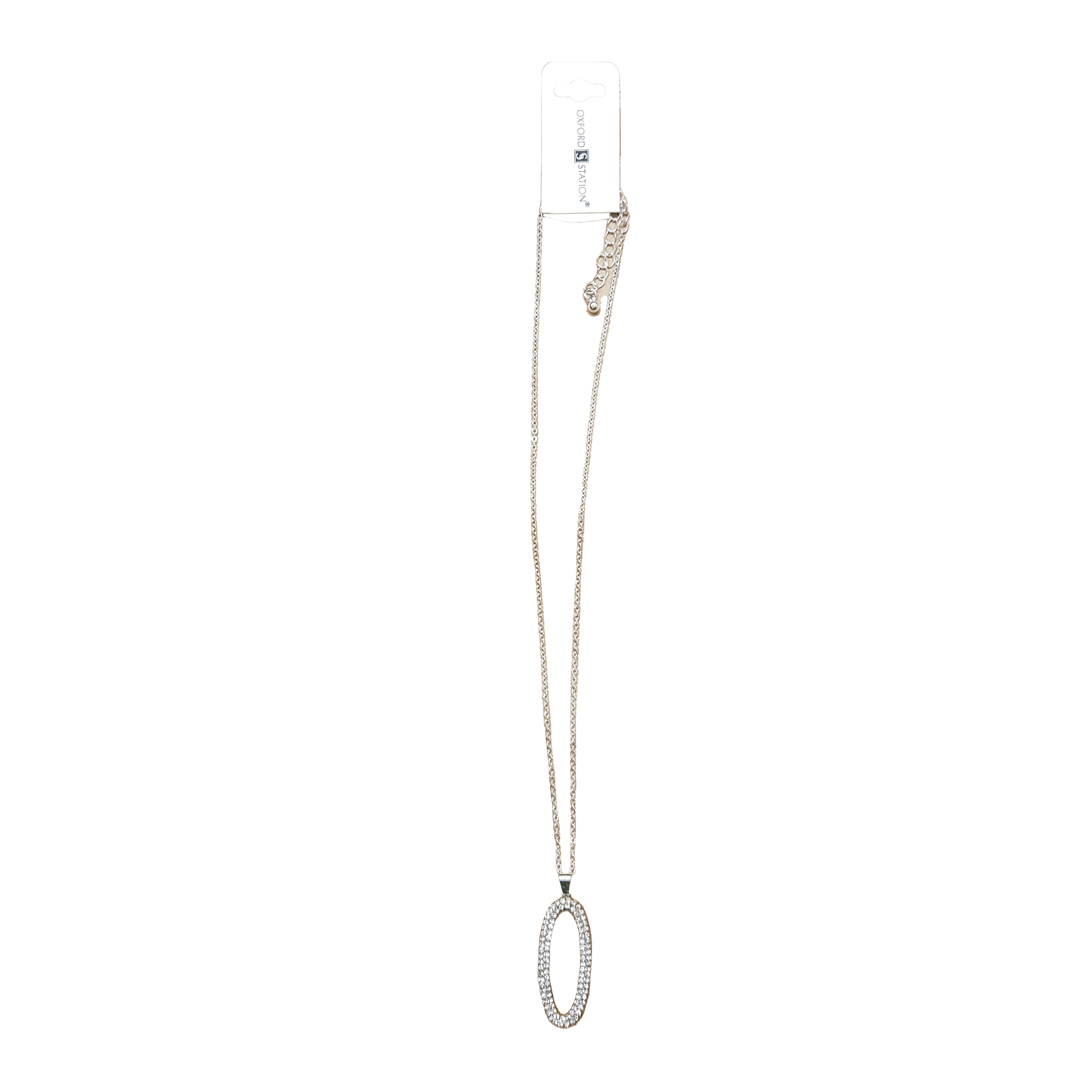 Oxford Station Necklace Oval Style