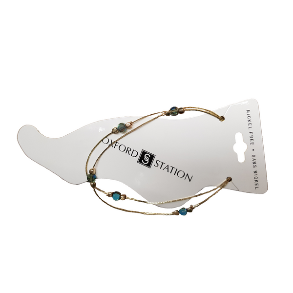 Jewelry Oxford Station Foot Bracelet