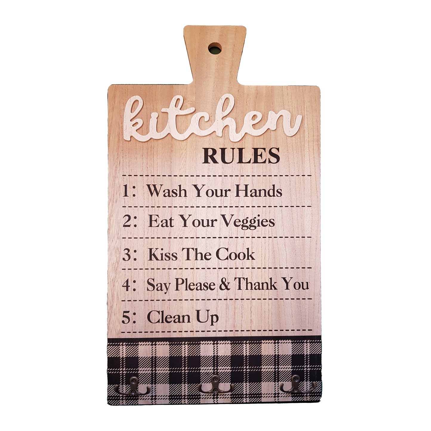 Kitchen Rules Sign