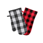 Oven Mitts Buffalo Plaid Pair