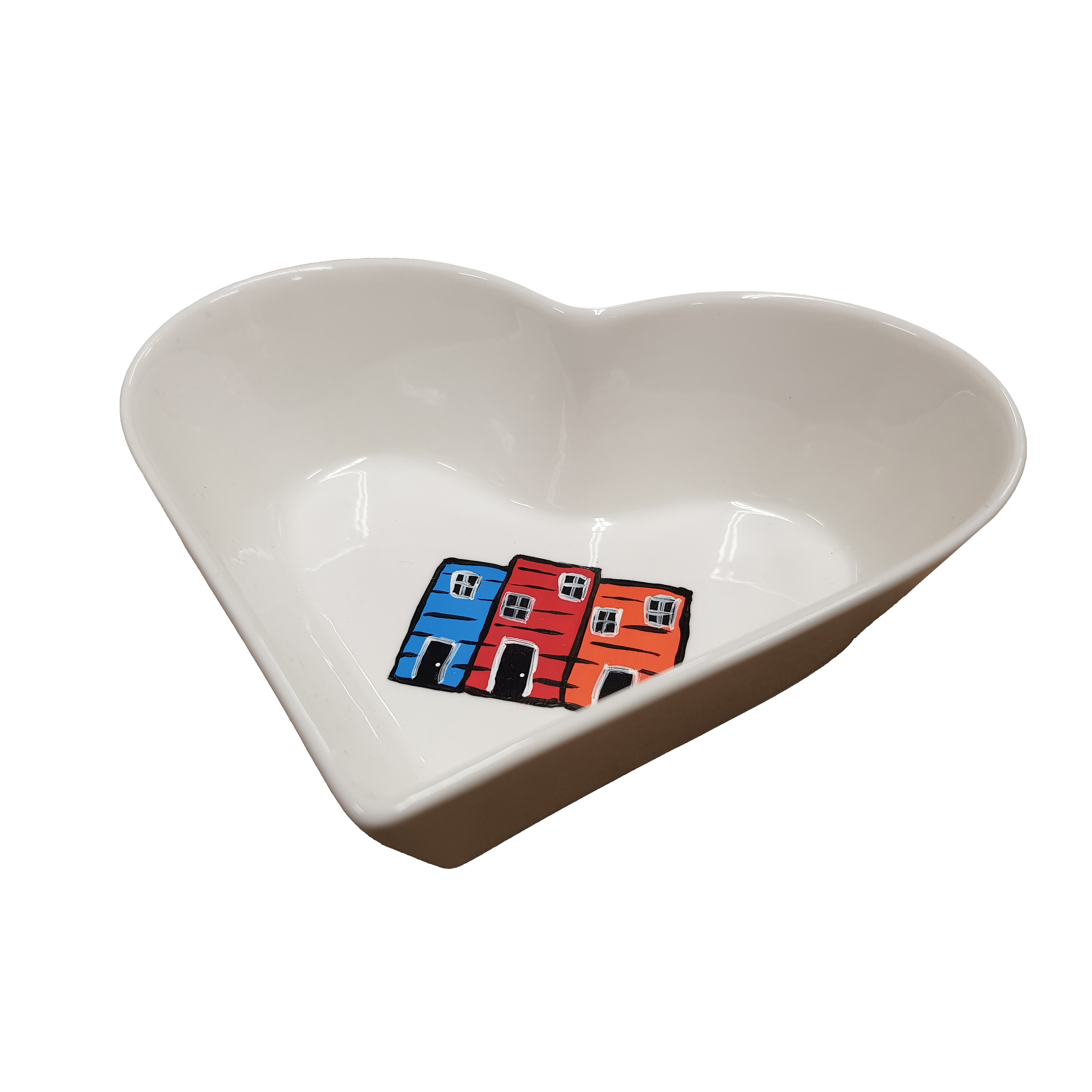 Jellybean Row Houses Plates