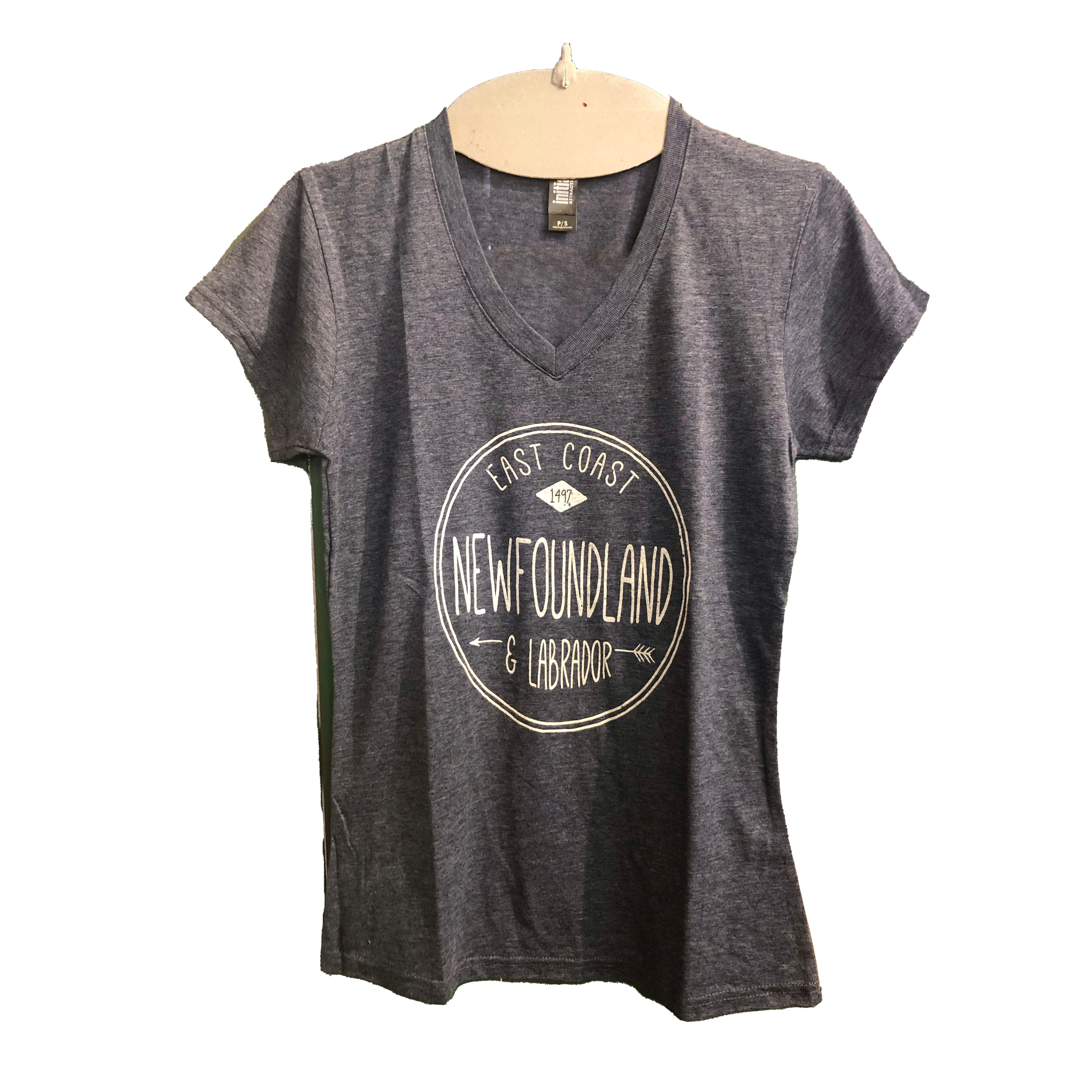 Ladies Short Sleeve T-shirt East Coast Print