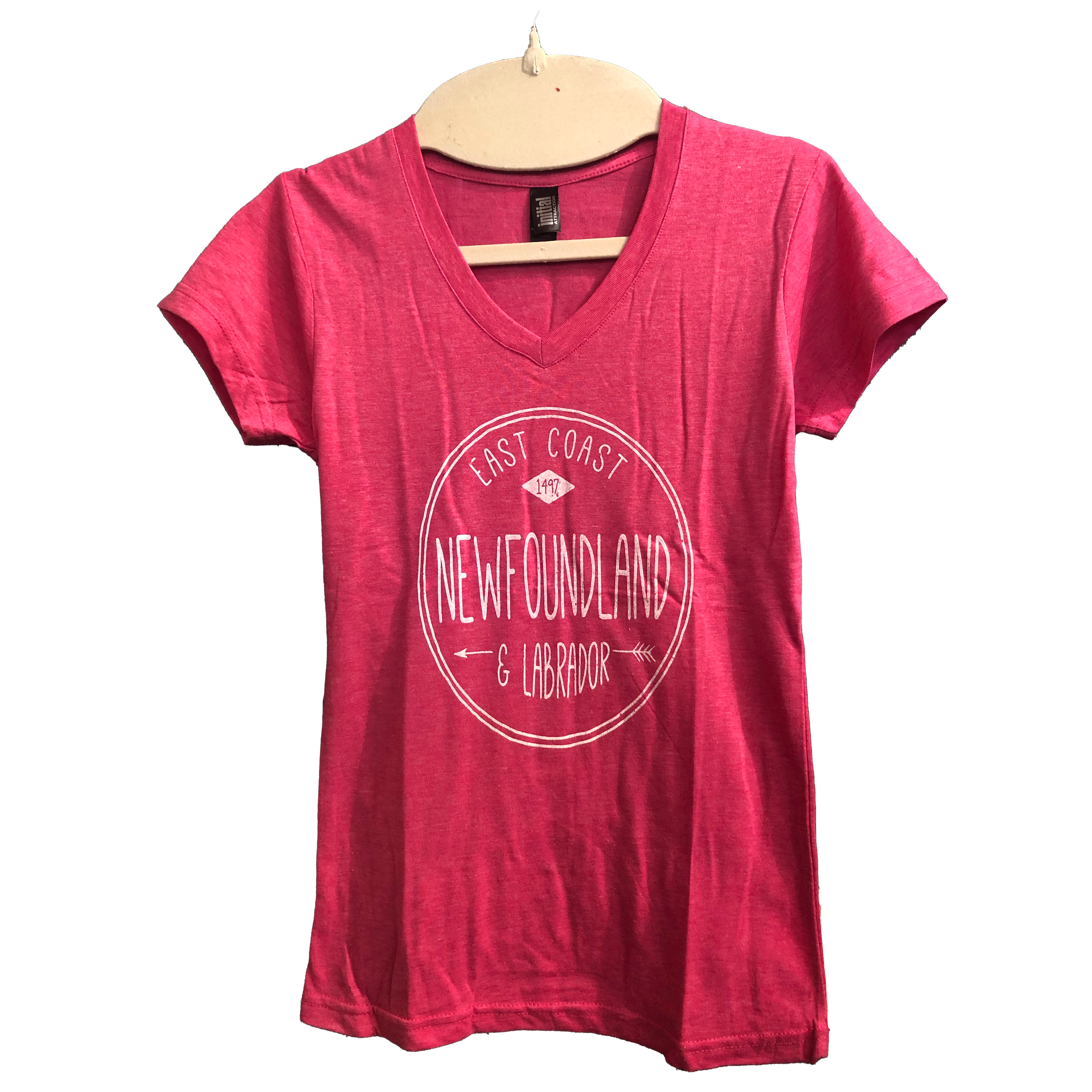 Ladies Short Sleeve T-shirt East Coast Print