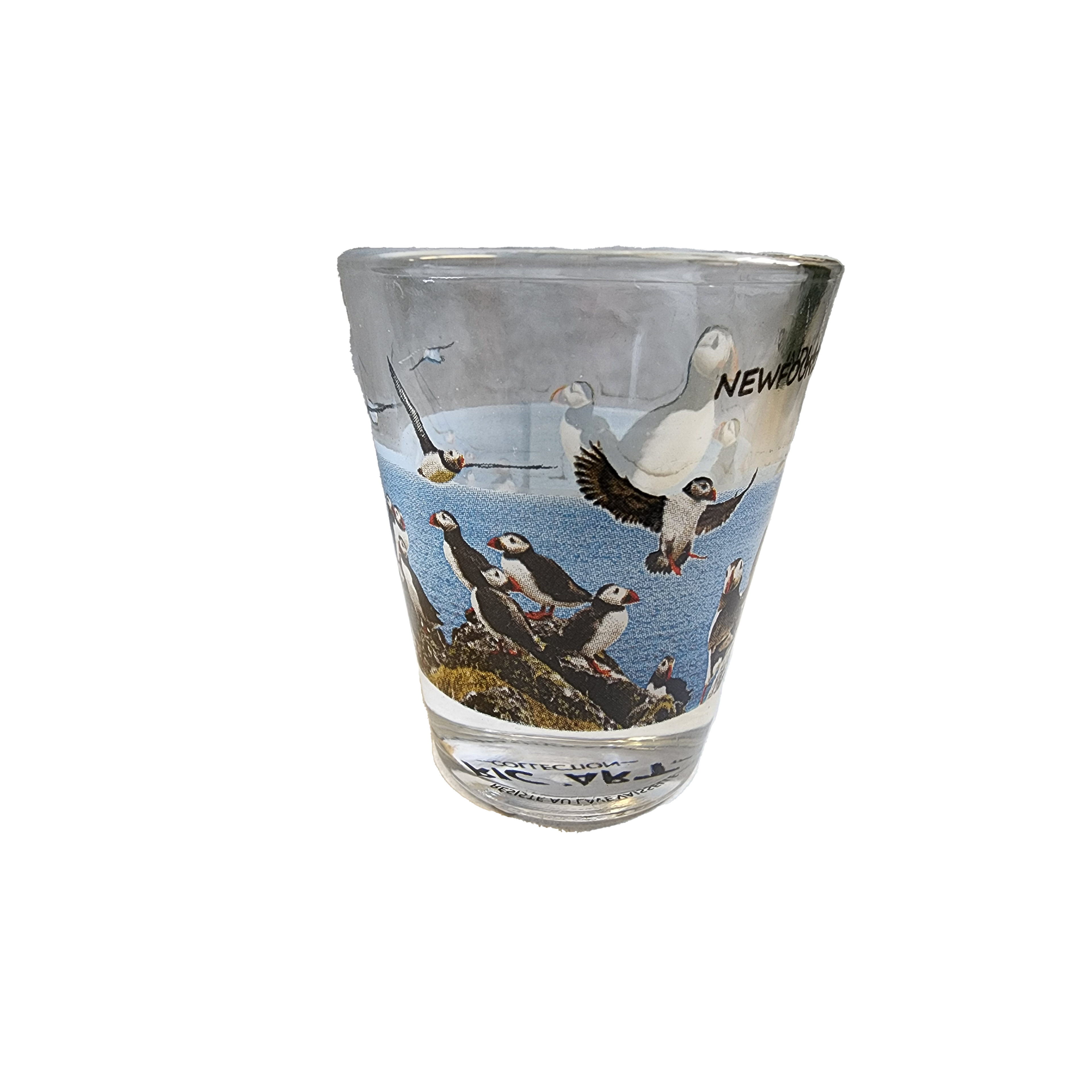 Newfoundland Puffin Shot Glass
