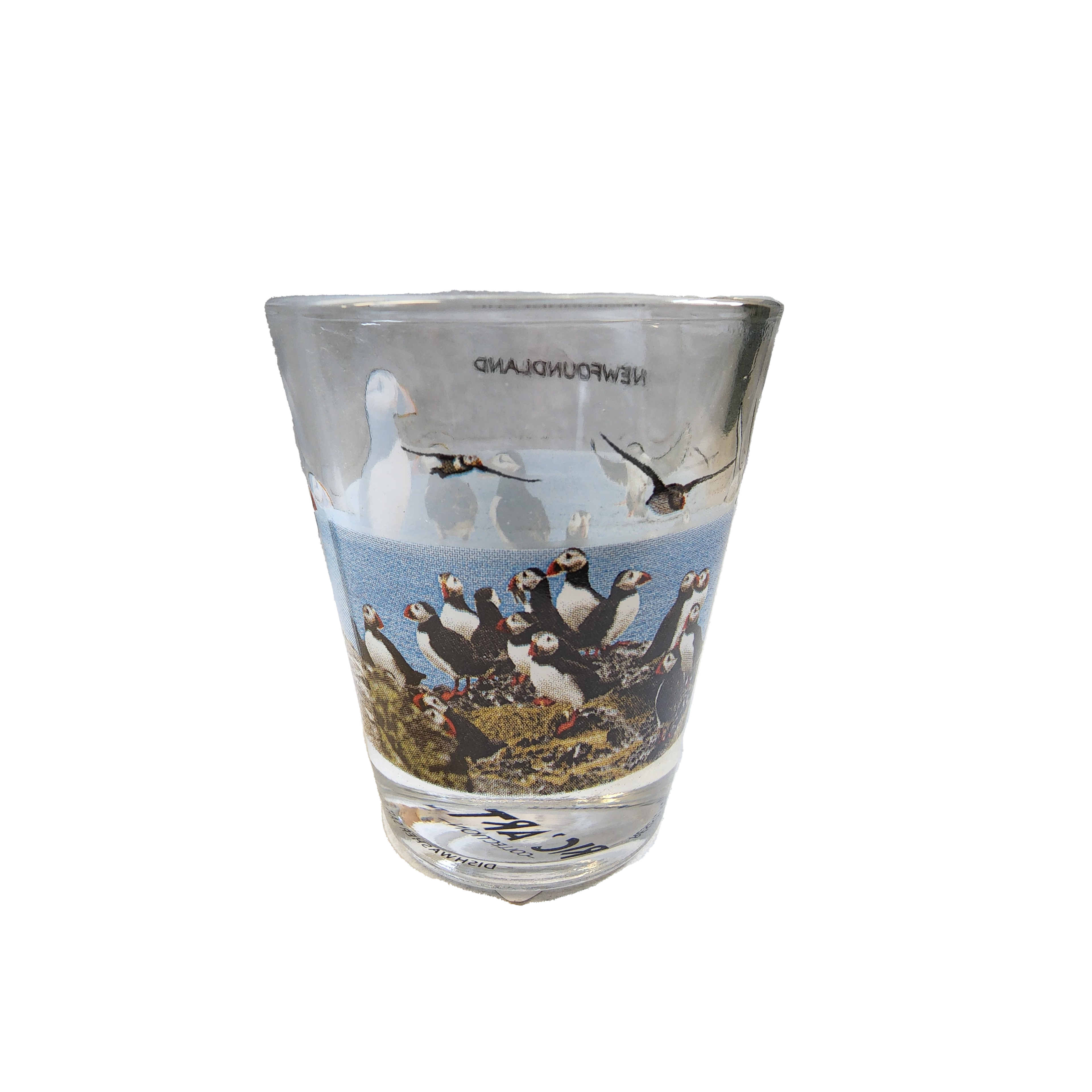 Newfoundland Puffin Shot Glass