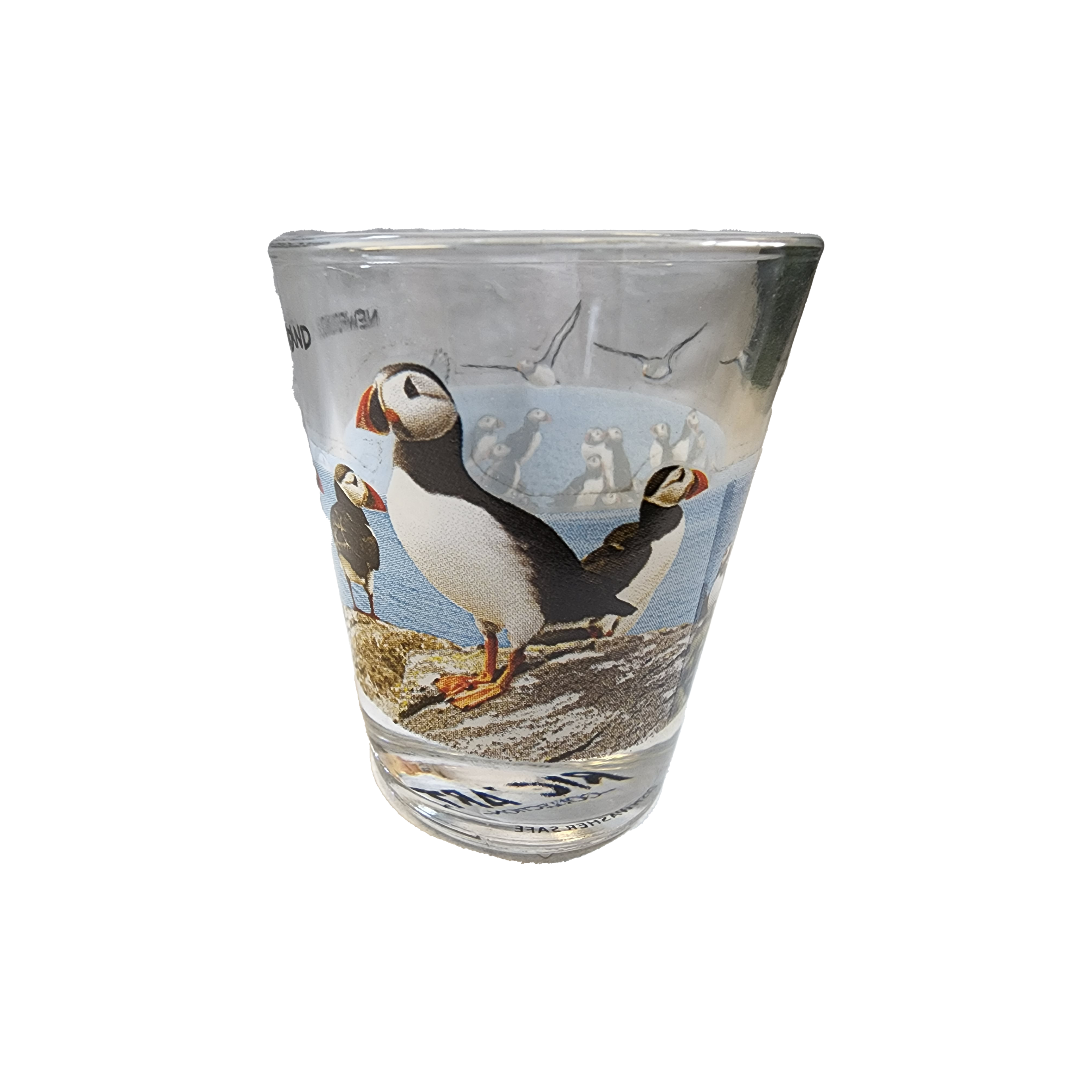 Newfoundland Puffin Shot Glass