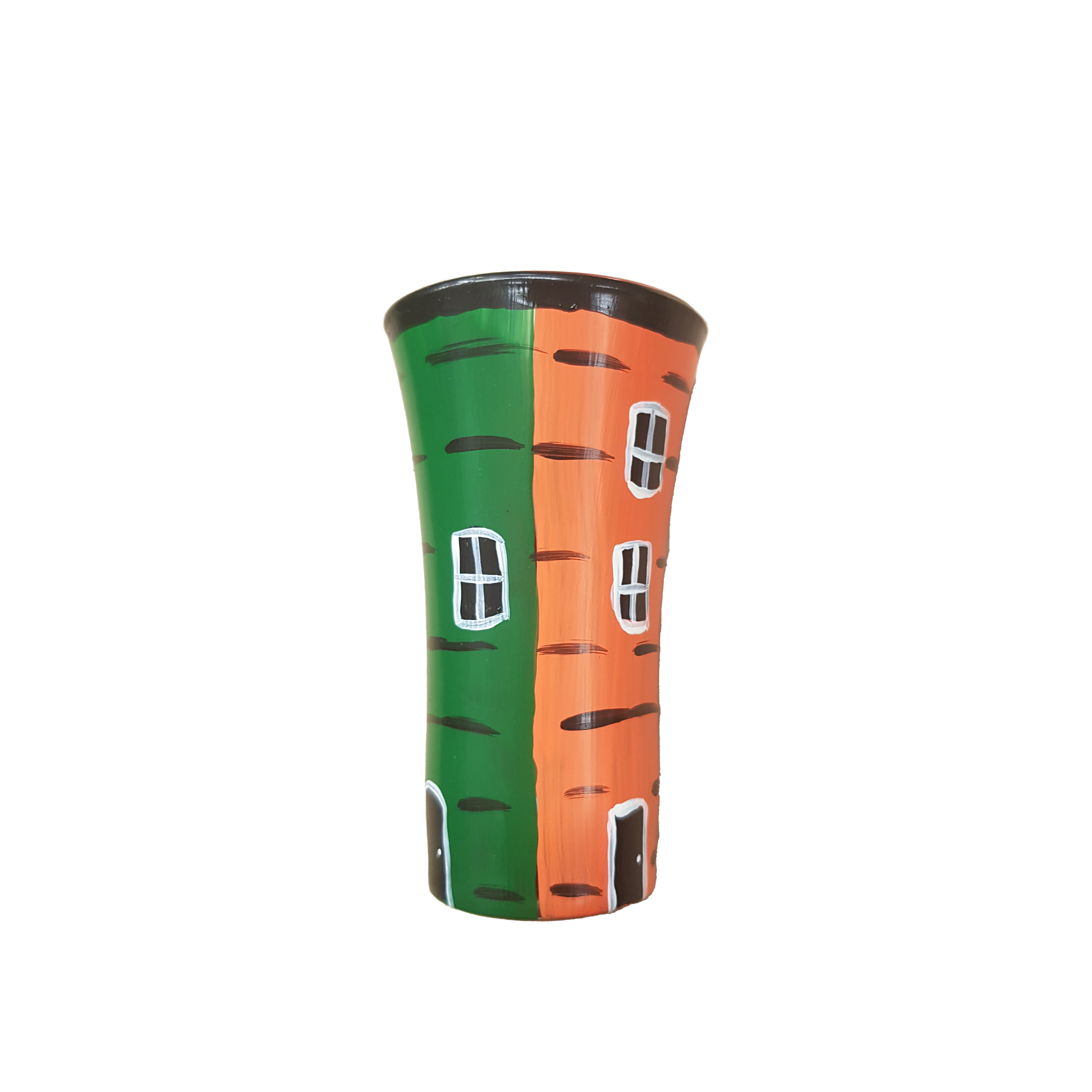 Jelly Bean Row Houses Shot Glasses