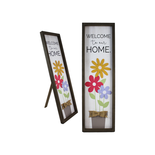 Welcome to Our Home Framed Sign