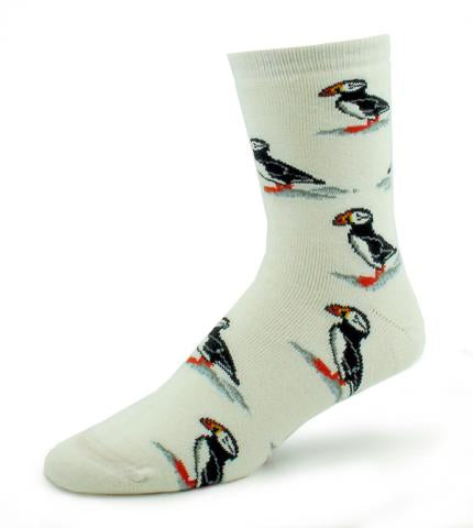 Men’s and Women’s Puffin Crew Socks