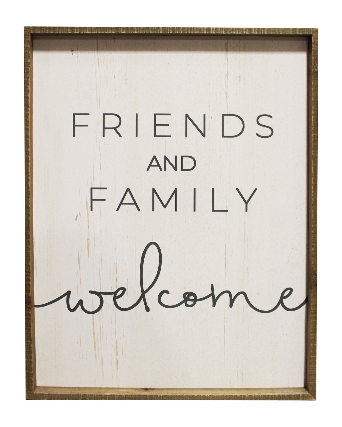 Family and Friends Welcome Wall Sign - Large!