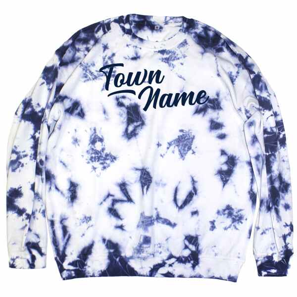 Adults Tie-Dye Crewneck Sweater