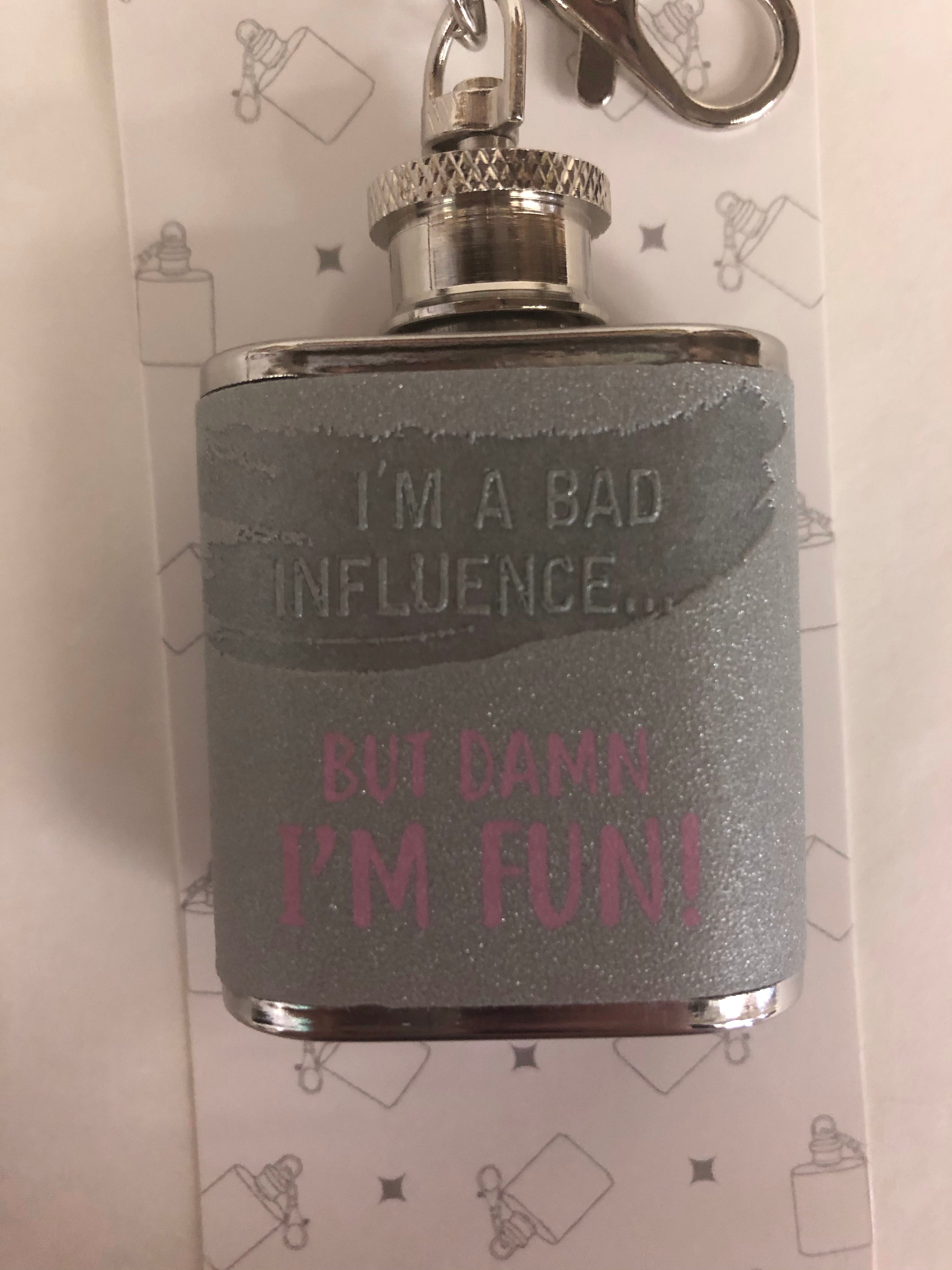 Mini Flask Keychain