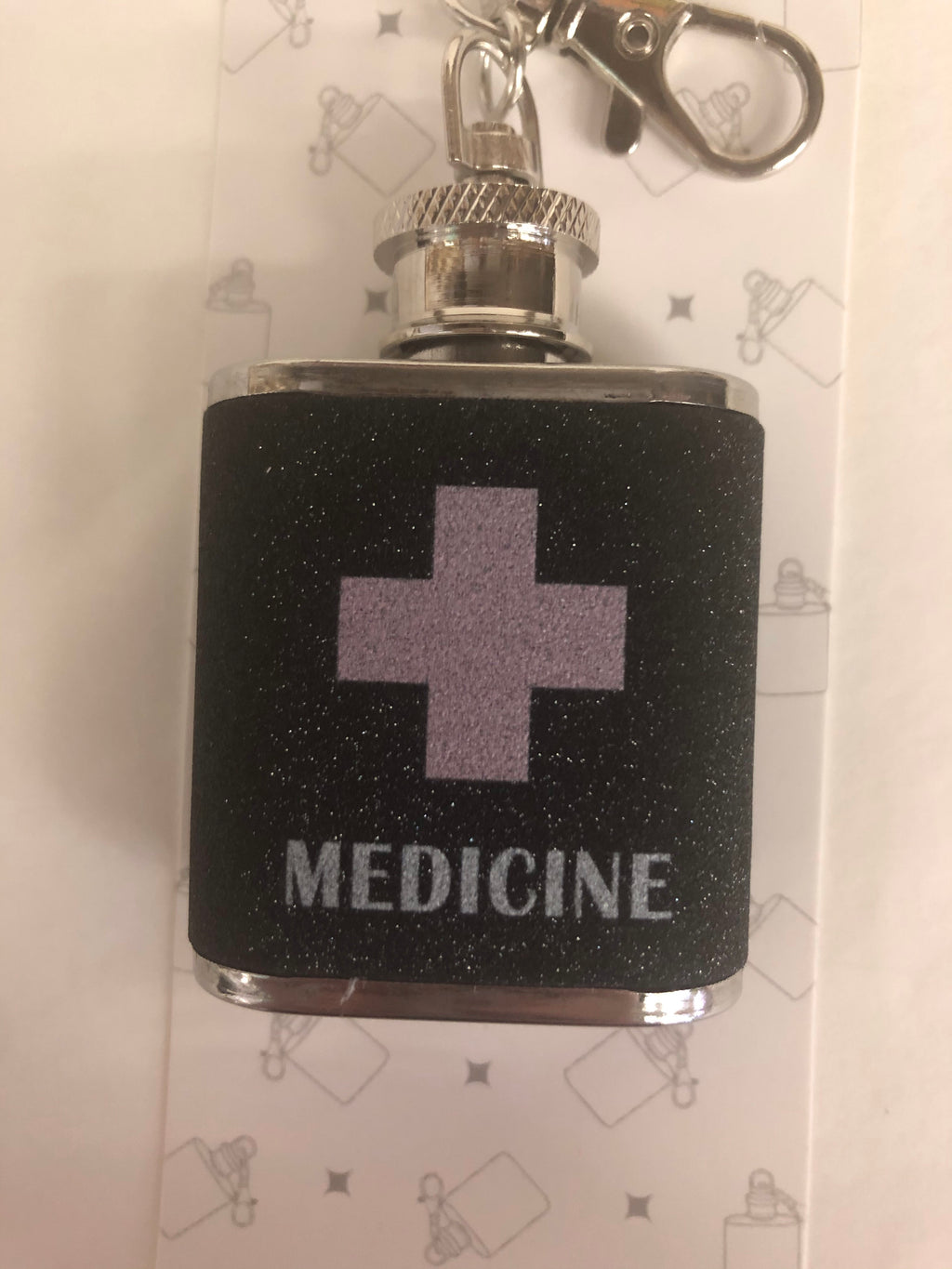 Mini Flask Keychain