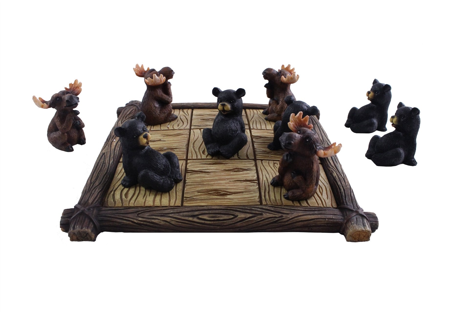 Bear and Moose Tic-Tac-Toe