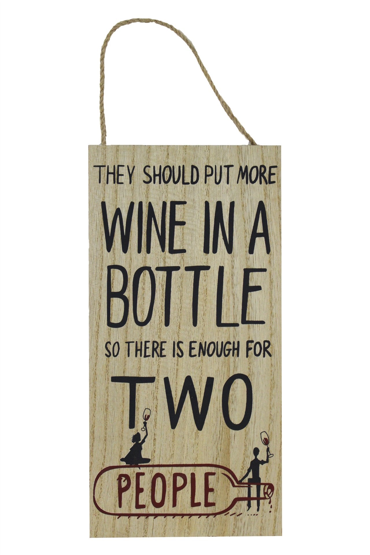 Wine Bottle Sign