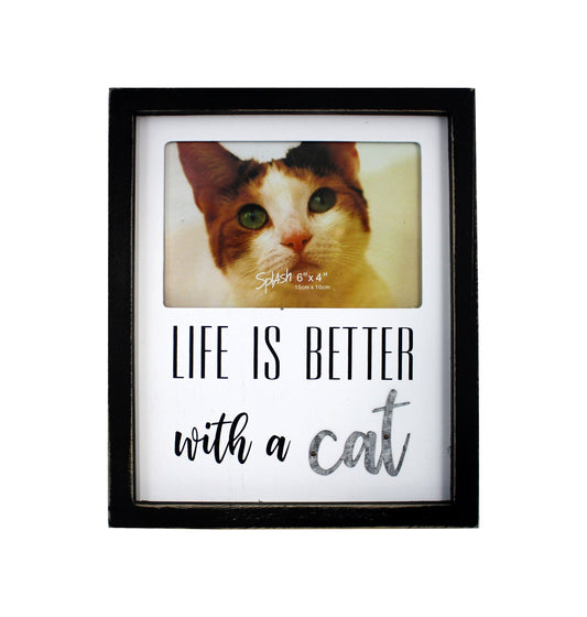 Life is Better with a Cat/Dog Picture Frame
