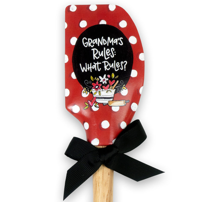 “Grandma’s Rules” Wooden Spoon
