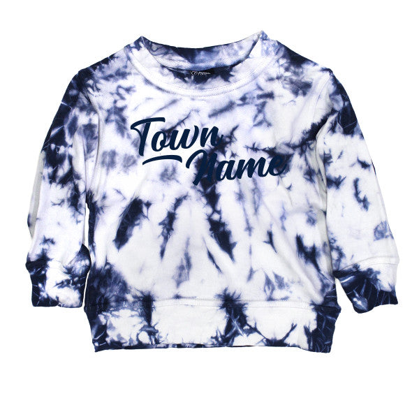 Kids Tie-Dye Crewneck Sweater
