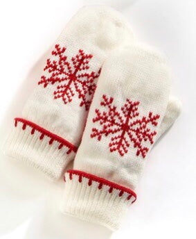 New! Christmas Pattern Mittens