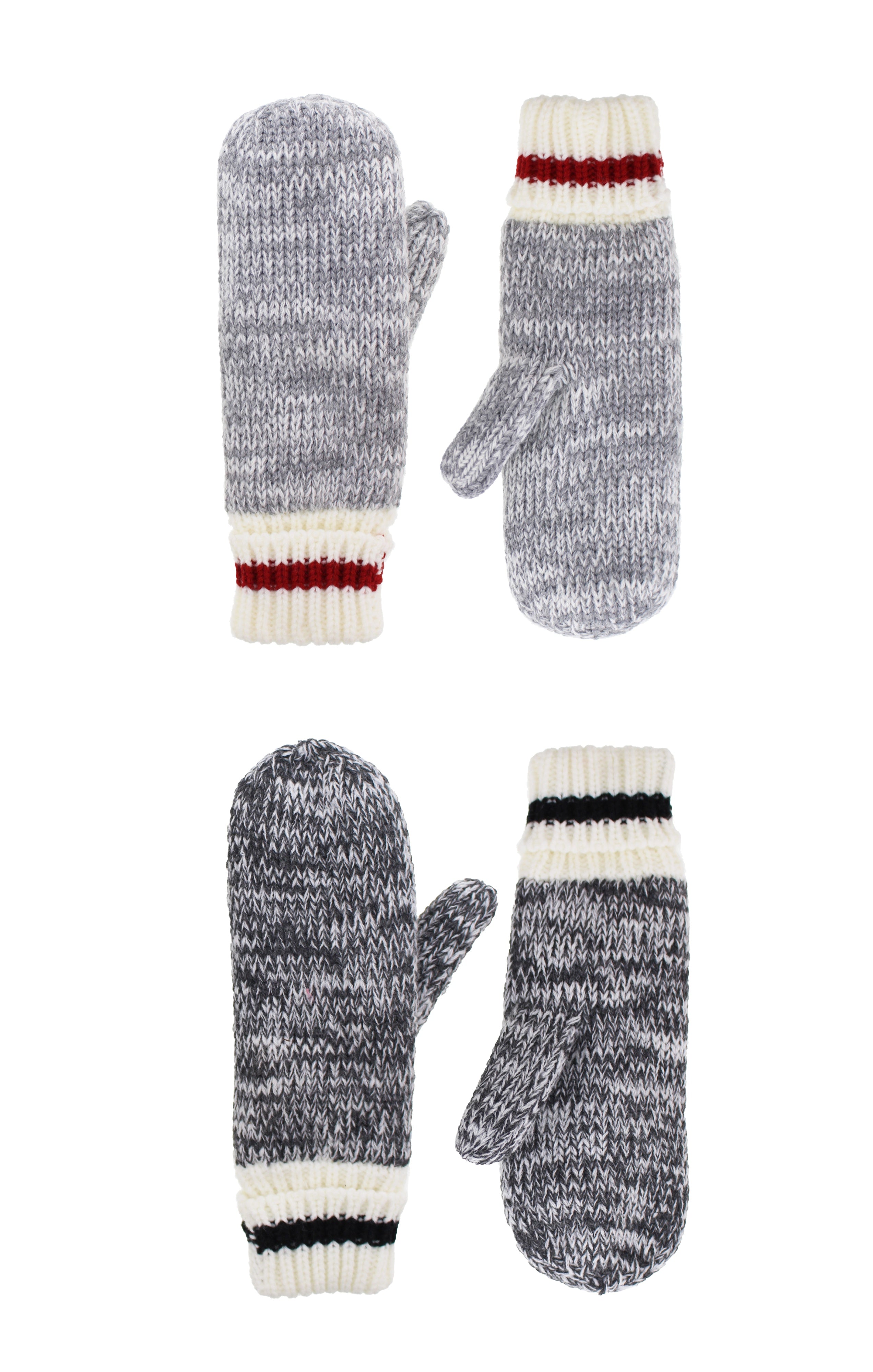 Ladies Sherpa Lined Cabin Mittens