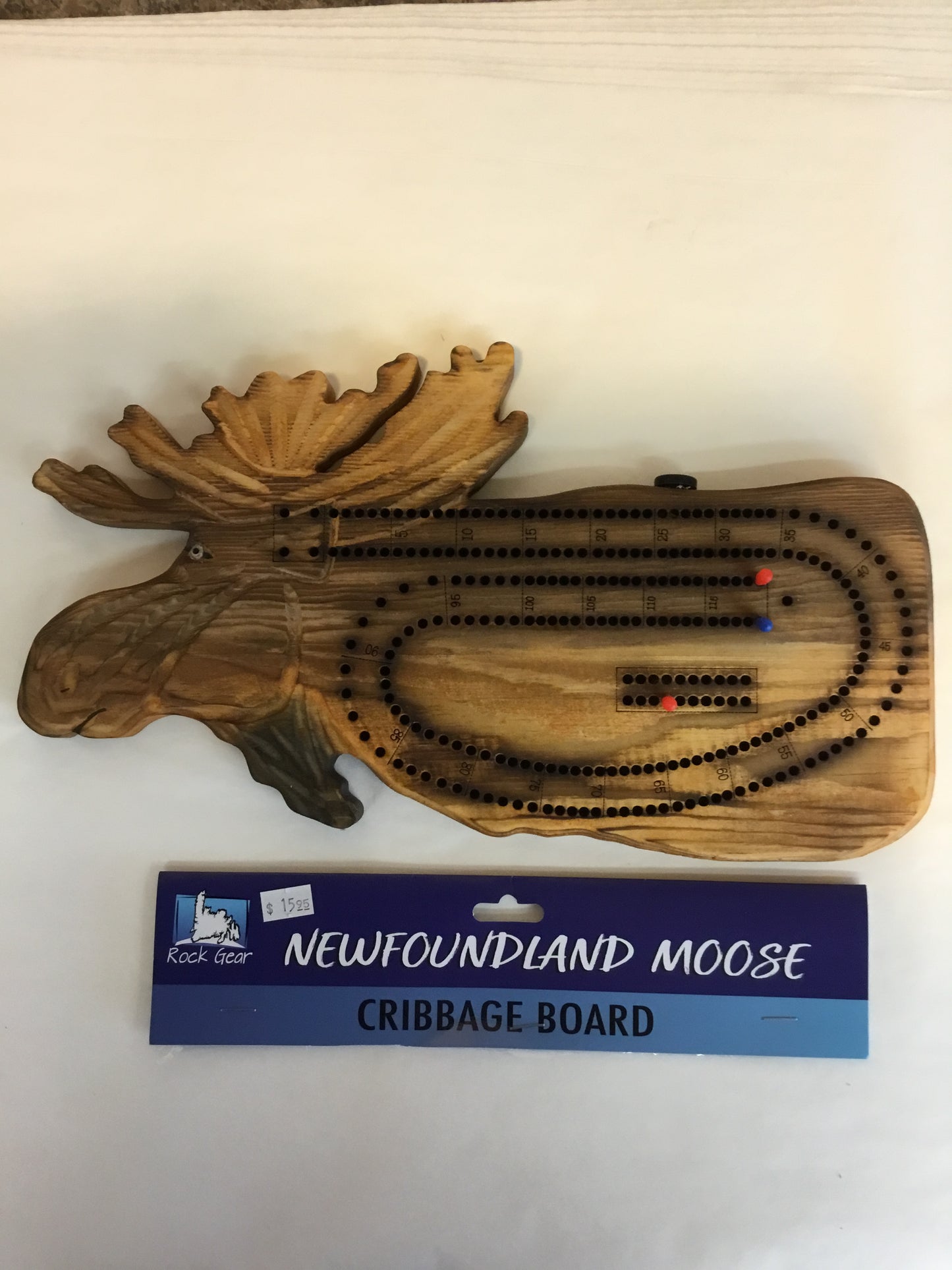 Newfoundland Labrador Moose Crib Board