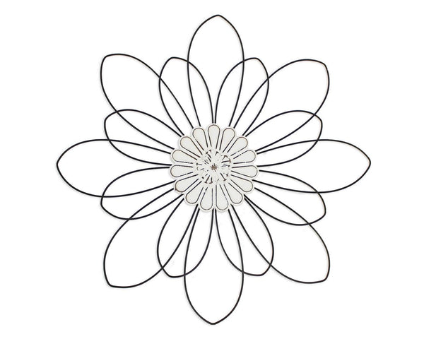 Wire Flower Wall Art