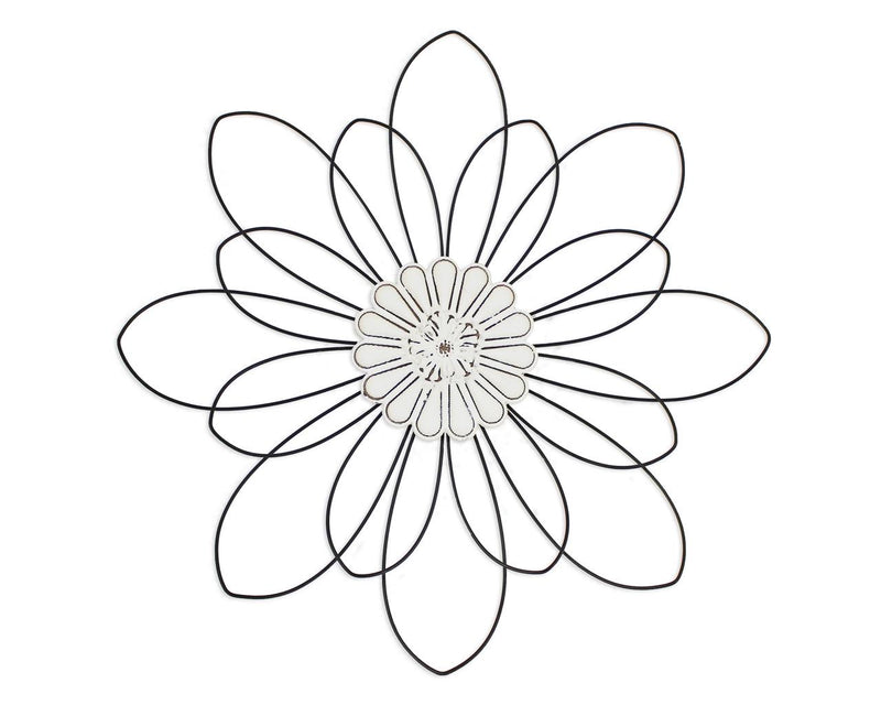 Wire Flower Wall Art