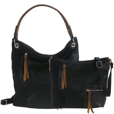 Shoulder Style Hobo Bag -Available in 3 colors